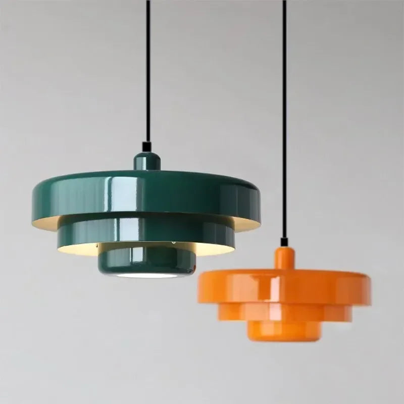 Retro Halo Pendant Light