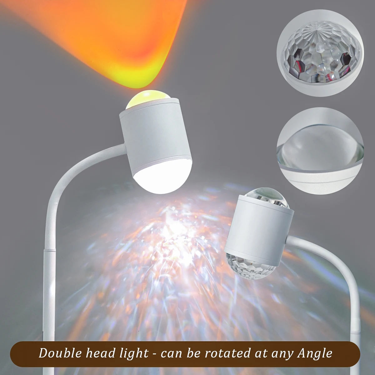 Crystal Sun Floor Light
