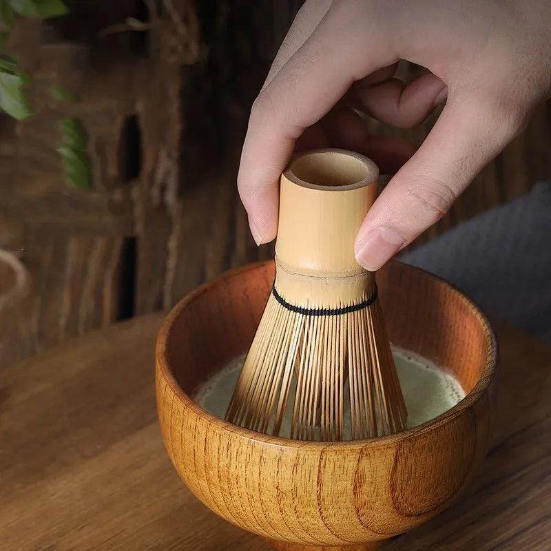 Premium Bamboo Japanese Matcha Tea Set