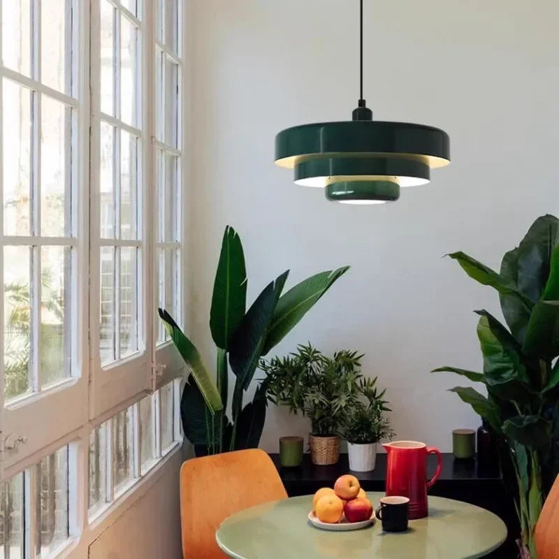 Retro Halo Pendant Light