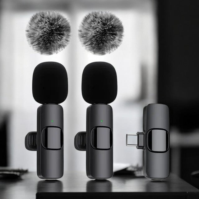 Wireless Recording Mic for iPhone Android
