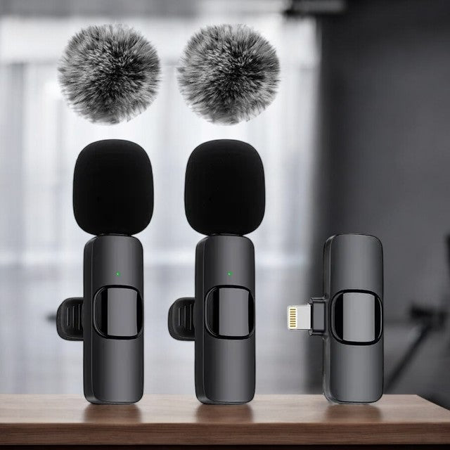 Wireless Recording Mic for iPhone Android