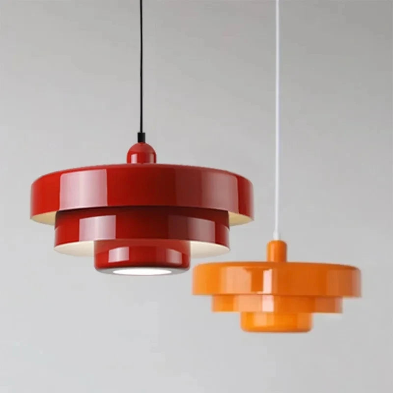 Retro Halo Pendant Light