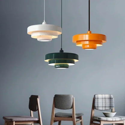 Retro Halo Pendant Light