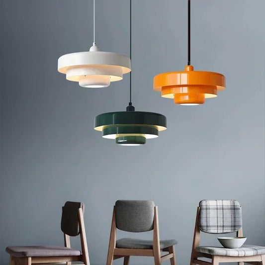 Retro Halo Pendant Light