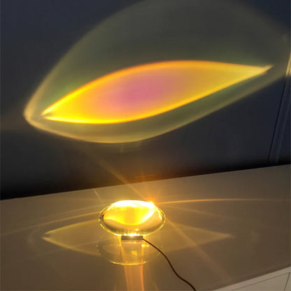 LED Crystal Comet Lamp