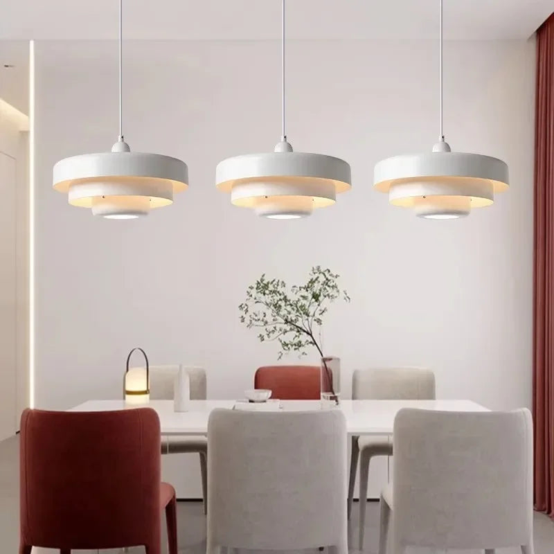 Retro Halo Pendant Light