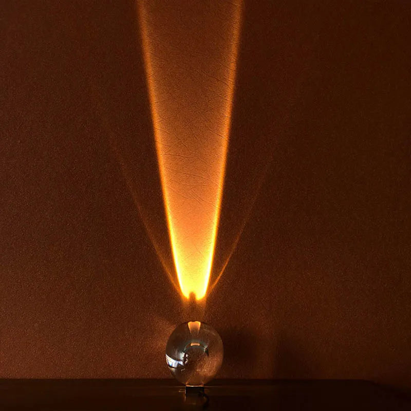 LED Crystal Comet Lamp